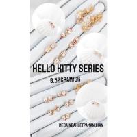 ราคา ต่างหู Hello Kitty Series 0.50 กรัม / ทองคําแท้ 6k (27281441057)
