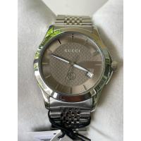 ราคา GUCCI G Timeless Brown Dial Men’s Date Watch Original YA1264107 (24796844247)
