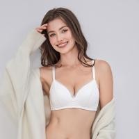 ราคา Young Curves Bra Blossom Lace Triangle Wireless C03-10396B - Cup B (28187416550)