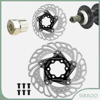 ราคา Ssrroo Ssrroo จักรยานเบรคโรเตอร์ 140 มม.6 สลักเกลียวแผ่นดิสก์โรเตอร์ลอย Mountain Road Pad (สีดำ) (44126357410)