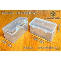 ราคา กล่องพลาสติก ขนาด 180x105x88 mm. (ขนาดช่องใส่ของ 175x100xสูง85 mm.) สำหรับใส่สิ่งของขนาดเล็ก อื่นๆ (4868163479)