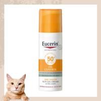ราคา (Exp12/2023 พร้อมส่ง) Eucerin Oil Control Face Sun Gel Cream SPF50+ 50ml (16118071156)