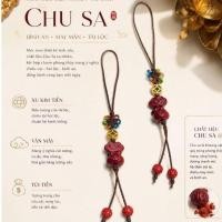 ราคา SA Cinnabar Wealth Bao Van Hoa Item Hanger - โทรศัพท์และกระเป๋าแบบแขวน - โชคลาภ สันติภาพและสันติภาพ (57260372787)