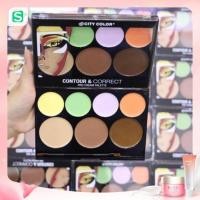 ราคา CITY COLOR CONTOUR AND CORRECT CREAM PALETTE (47709431355)