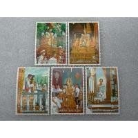 ราคา แสตมป์ไทยชุดสิริราชสมบัติครบ50ปี ปี2539 ครบชุด5ดวง (57350244792)