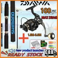 ราคา DAIWA COD เบ็ดตกปลาครบชุด รอกสปินนิ่ง ขนาด รอกสปิน ตกปลา อุปกรณ์ รอกตกปลา รอกตกปลา คันเบ็ดตัน คันเบท ชุดคันเบ็ดพร้ (45550388178)