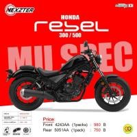 ราคา ผ้าเบรค Honda Rebel 300/500 Nexzter Rebel 300/500 (4732792034)