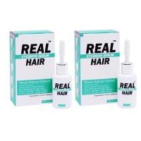 ราคา REAL HAIR เซรั่มปลูกผม ปลูกคิ้ว หนวดเครา จอน 12ml. 2 ขวด (34485986)