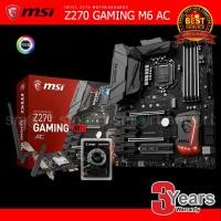 ราคา MSI Z270 GAMING M6 AC LGA1151 MAINBOARD (1049626842)