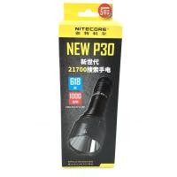 ราคา ชุดเซตไฟฉาย Nitecore New P30 หลอด XP-L HI-V3 แสงขาว 1000 ลูเมน พร้อมแบตเตอรี่ 21700 Hunting Flashlight และสายชาร์จ (สีดำ (1533801059)