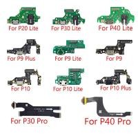 ราคา 1pcs ชาร์จ USB ใหม่สําหรับ Huawei P9 P10 P30 lite P20 Pro P30 P9 P10 Plus Charger พอร์ต Dock Connector Flex สาย (56808780986)
