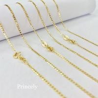 ราคา Princely สร้อยข้อมือทองเคแท้ 9K นำเข้าจากอิตาลี ลายเลท ใส่สวยน่ารัก เล่นไฟมาก (3115134672)