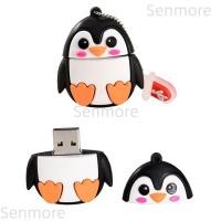 ราคา แฟลชไดรฟ์ USB การ์ตูน 1TB 128GB 64GB USB 2.0 ความเร็วสูง 32GB 16GB 8GB 4GB 2GB 1GB Creative Cute Penguin (58107452948)