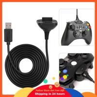 ราคา Supergoodsales Supergoodsales สายชาร์จ USB สำหรับ Xbox 360 Tangxi 2 in 1 1.5m Play และ Charge Controller Gamepad Joypad จอยสติ๊ก (สีดำ) (54761543094)