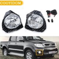 ราคา Fog Light For Toyota Hilux Vigo MK6 2008 2009 2010 2011 Foglights headlights Car fog lamp With Bulb (44178757674)