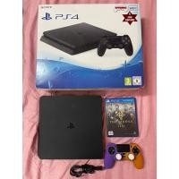 ราคา PS4 Slim 500GB สีดำJet black สภาพดีมีกล่อง พร้อมเล่น (23188734306)