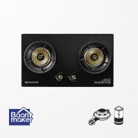 ราคา Dyna Home เตาแก๊สหน้ากระจก แบบฝัง รุ่น DH-2BTG รับประกัน5ปี (229739763)