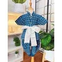 ราคา ชุดไทยเด็กผู้ชาย งานผ้าฝ้าย โจงกระเบน+เสื้อ+ผ้าคาดเอว (43475896241)