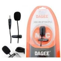ราคา ไมค์หนีบปกเสื้อ DAGEE DG-001 Mini Clip-on Microphone (Black) (3894735230)