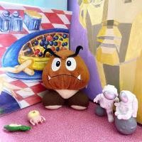 ราคา ตุ๊กตา เห็ดพิษ ซูเปอร์ มาริโอ้ supermario goomba ของแท้100% (18857419454)