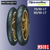 ราคา ยางมอเตอร์ไซค์ Honda Click 125i / 150i / PCX125 ยี่ห้อ Metzeler sportec street (7203646748)
