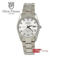 ราคา O.P (Olym Pianus) นาฬิกาข้อมือผู้ชาย SPORTMASTER สายสแตนเลส คริสตัล 10 เม็ด รุ่น 8934M-616 (28410511720)