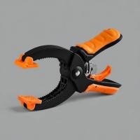 ราคา Micro-Adjustment Locking Heavy Duty Woodworking Clamp Non-Marring Pads Ratchet C-Clamp for Woodworkers, Crafters, Workshop, Garage, Job Site (29794665233)