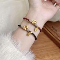 ราคา BERNARDO Lucky Pony เชือกสีแดง, สร้อยข้อมือปีม้าทองสไตล์จีน, อุปกรณ์เครื่องประดับบุคลิกภาพปีใหม่เชือกมือ Zodiac Horse Fo (48507651508)