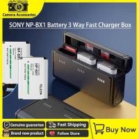 ราคา TELESIN Sony NP-BX1 แบตเตอรี่ 3 Way Fast Charger กล่องสําหรับ Sony FDR-X3000R ZV-1 RX100 M7 AS300 HX400 HX60 WX350 AS300V กล้องอุปกรณ์เสริม (24944910466)