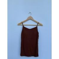 ราคา เสื้อสายเดี่ยวบราท็อปสีน้ำตาล Bratop Uniqlo Airism ไซส์ M (28323539463)