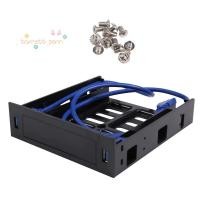 ราคา 2 X USB 3.0 แผงด้านหน้าพร้อมอุปกรณ์ 3.5 นิ้ว/HDD หรือ 2.5 นิ้ว SSD/HDD ถึง 5.25 Floppy to Optical Drive Bay ถาดวงเล็บ (41013356484)