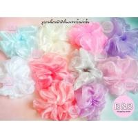 ราคา โดนัทมัดผม โดนัทแม่ชม โดนัทผ้าแก้ว ยางรัดผมแม่ชม ยางรัดผม ยางรัดผมฟรุ้งฟริ้ง (7232752537)