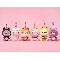 ราคา [TWOTUCKGOM] MONSTA X ANIMAL COSTUME KEYRING (28326249865)