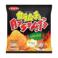 ราคา คารามูโจ้ แผ่นเรียบฮ๊อตชิลลี่ Karamucho Potato Chip Hot Chilli 40g. (44280405057)