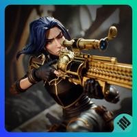ราคา โมเดล Caitlyn Arcane - League of Legends League of Legends (46703712091)
