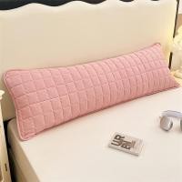 ราคา ปลอกหมอนข้างทรงยาว ปลอกหมอนข้างลายโบว์สีชมพู ปลอกหมอนหนานุ่มลายเย็บน่ารัก สำหรับหมอนยาว ขนาด 48x120 ซม. / 48x150 ซม. / 48x180 ซม. (40661160837)