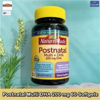 ราคา Nature Made - Postnatal Multi + DHA 200 mg 60 Softgels วิตามิน & แร่ธาตุรวม สำหรับคุณแม่ (5021444563)