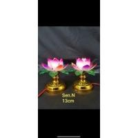 ราคา โคมไฟดอกบัว โคมไฟหมู่บูชา (27550063152)