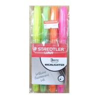 ราคา ชุดปากกาเน้นข้อความ STAEDTLER Luna brite 4สี 4ด้าม (2051745601)