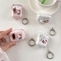 ราคา เคส airpods 4 เคส airpods 3 โปร่งใสโปร่งใสน่ารัก kt Cat เหมาะสําหรับ airpods pro3 รุ่นป้องกันกรณี 4th Generation pro2 รุ่น Apple ชุดหูฟังบลูทูธกรณี Pop-up ฝาครอบสวิทช์ 2nd Generation หัว (44659305905)