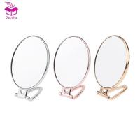 ราคา [chiwanji2mf] กระจกมือถือแบบพับได้สองด้าน - กระจกแต่งหน้าแบบขยาย 1X 2X (55054977694)