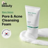 ราคา [Blanc Nature] Pore & Acne Cleanser Foam 150ml (50561235630)