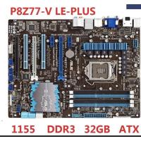 ราคา MB ASUS P8Z77-V LE PLUS 1155 ใส่CPU Gen2 Gen3บอร์ดตัวท็อปใส่แรมได้4ช่องสูงสุด32Gใช้งานปรกติพร้อมฝาหลัง (10260690739)
