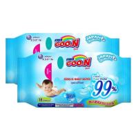 ราคา กูนน์ ทิชชูเปียกเด็ก Goo.N Baby Wipes 55Sheet (53859446252)