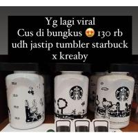 ราคา Starbucks Tumbler Viral Starbucks tumbler x kreaby ถังน้ําดื่ม Starbucks ขวดน้ําดื่ม viral tumbler (25087748293)