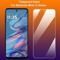 ราคา สําหรับ Motorola Moto G45 G42 G41 G40 G35 G34 G32 G31 G30 G24 G23 G22 G20 G15 G14 G13 G10 G05 G04s Power Fusion Clearกระจกนิรภัย 9H 2.5Dป้องกันหน้าจอToughenedฟิล์ม (42360829366)