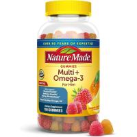 ราคา Nature Made Mens Multi พร้อม Omega3 Mens Gummy Multis สําหรับ Daily Nutritional port 150 Gummy s และ Minerals 75 Day ply (50060403333)