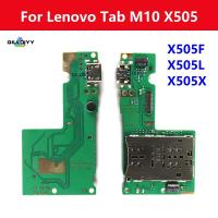 ราคา 1pcs สําหรับ Lenovo Tab M10 X505 X505F X505L X505X TB-X505F USB Charger แท่นชาร์จ Flex สายพอร์ตบอร์ดซิมการ์ดปลั๊กเชื่อมต่อ (45061253126)