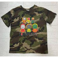 ราคา เสื้อยืดเด็กผู้ชาย ลายพราง สกรีนลาย (27250490115)