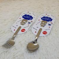 ราคา ช้อนส้อมสแตนเลส (Stainless) ลายคิตตี้ (Kitty) ขนาด 13.1 ซม. สินค้านำเข้าจากประเทศญี่ปุ่น (40056259088)